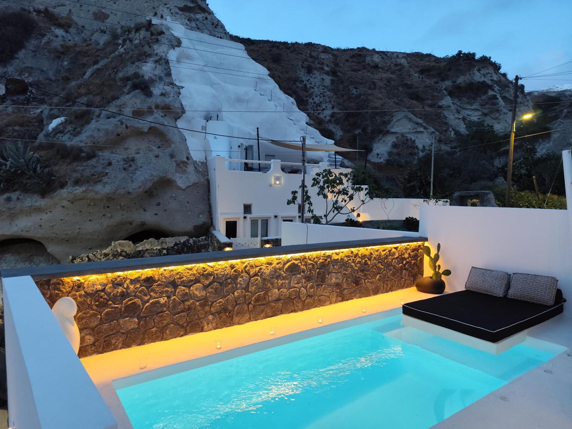 The Magic Luxury Cave Suites Vóthon المظهر الخارجي الصورة